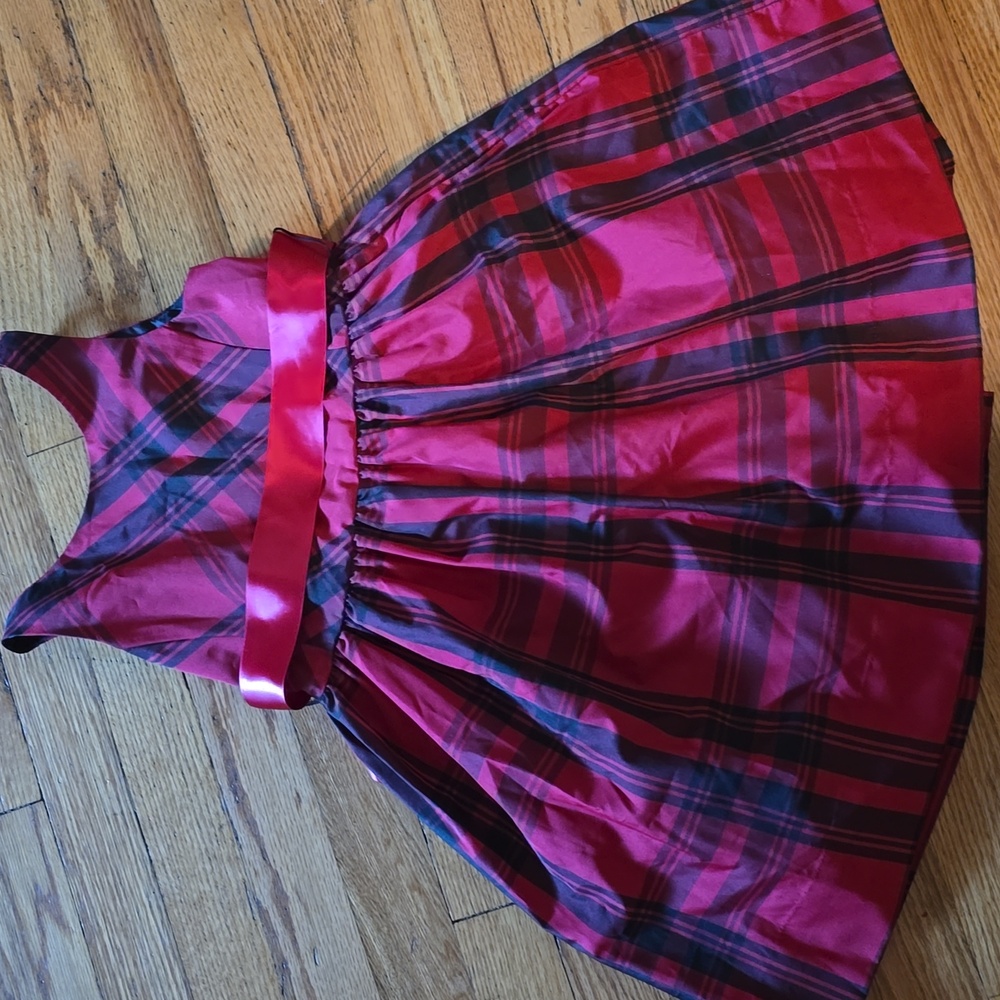 Polo by Ralph Lauren Red and Black Dress Little Girls Size 5